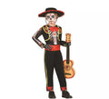 Disfraz de Mariachi Esqueleto para niño
