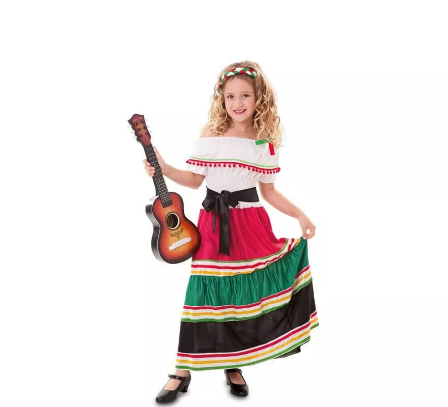 Disfraz de Mariachi Mexicana para niña