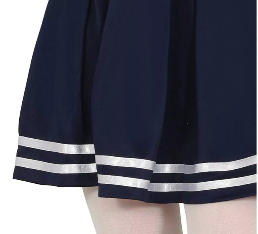 Disfraz de Marinera azul oscuro para niña