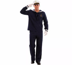Blue sailor costume for men