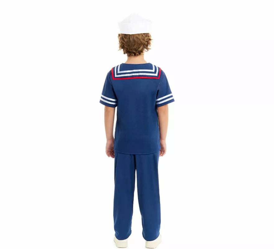 Disfraz de Marinero azul para niño