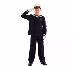 Blue sailor costume for boy