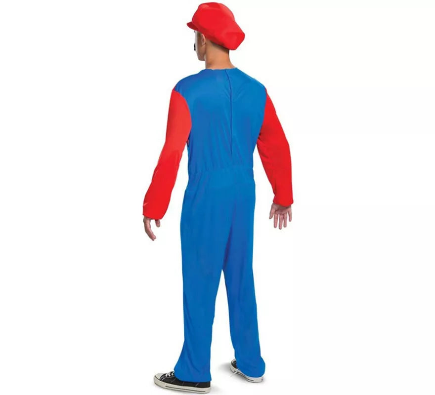Translation missing: en.Disfraz de Mario Nintendo Super Mario Brothers clásico para hombre