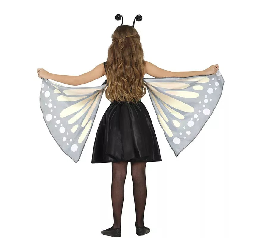 Translation missing: en.Disfraz de Mariposa amarilla con lunares para niña