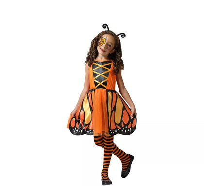 Disfraz de Mariposa Monarca para niña