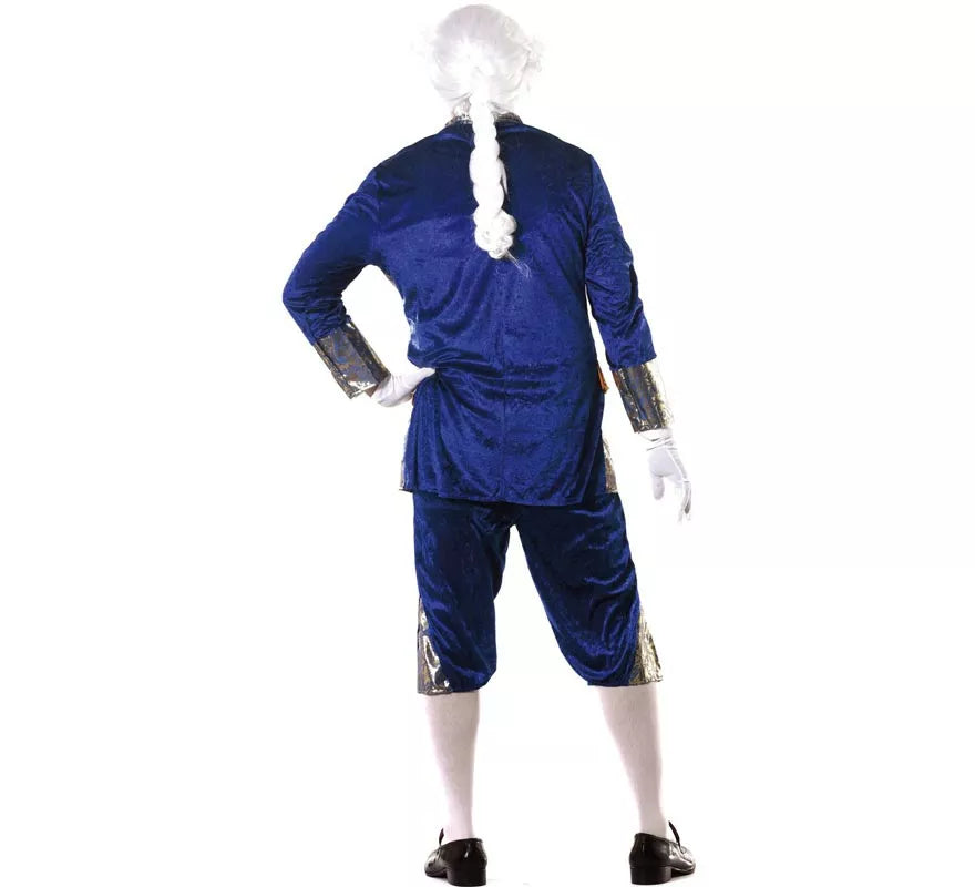 Disfraz de Marqués azul