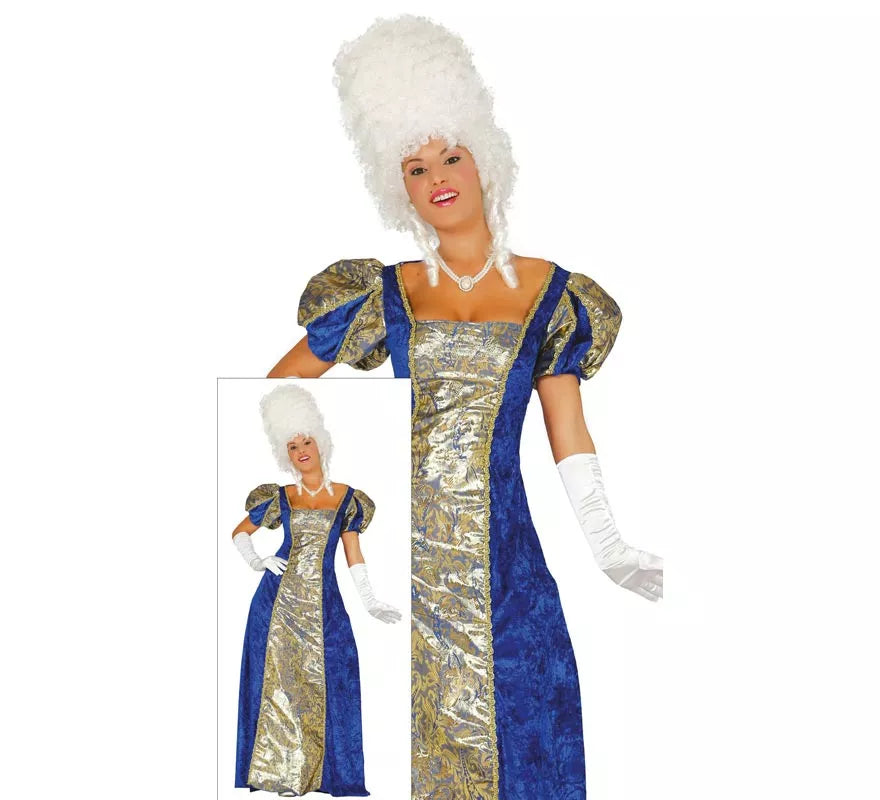 Disfraz de Marquesa azul