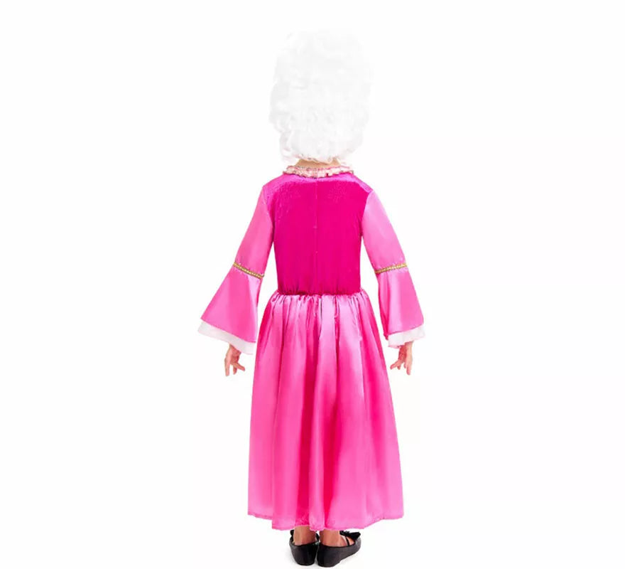 Translation missing: en.Disfraz de Marquesa de Época rosa para niña