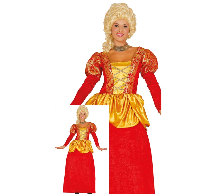Translation missing: en.Disfraz de Marquesa roja para mujer