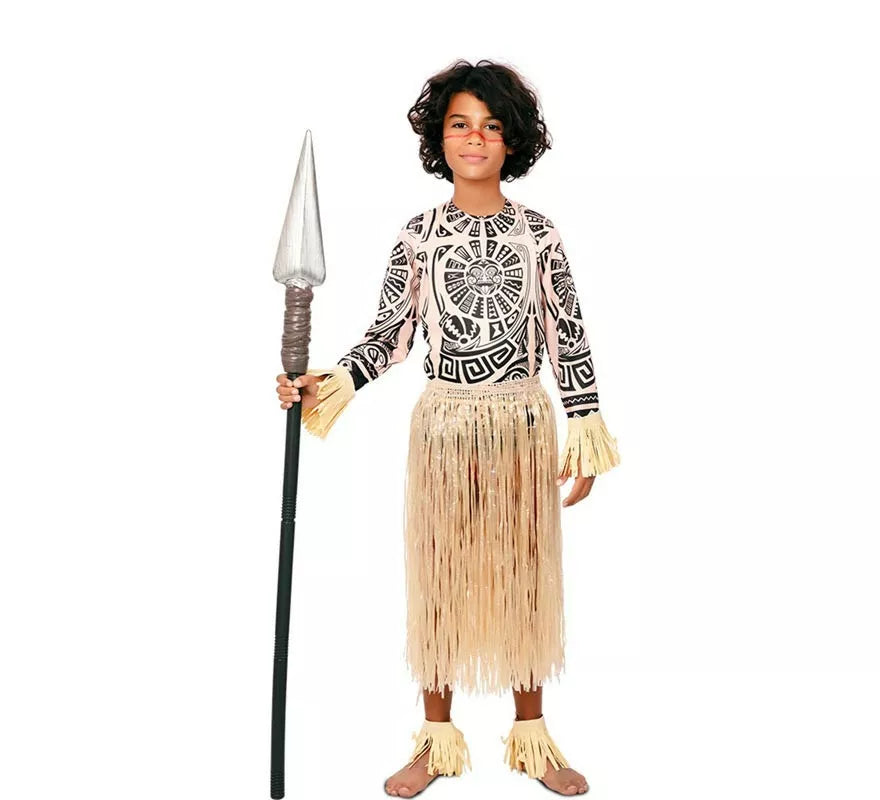 Translation missing: en.Disfraz de Maui hawaiano semidiós para niño