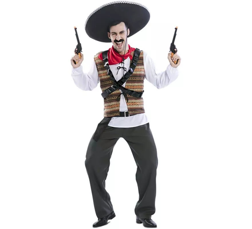 Translation missing: en.Disfraz de Mejicano Pancho para hombre