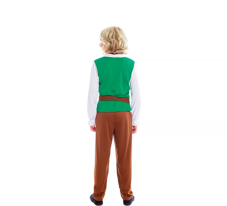 Disfraz de Mesonero Medieval Clásico para niño