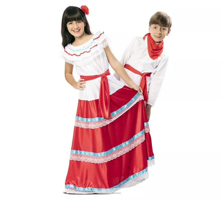 Disfraz de Mexicana para niña