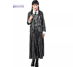 Addams Family Wednesday School Costume for Women