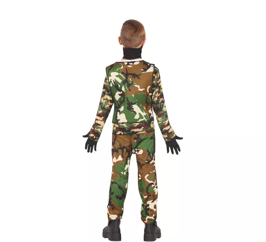 Disfraz de Militar de Élite para niños