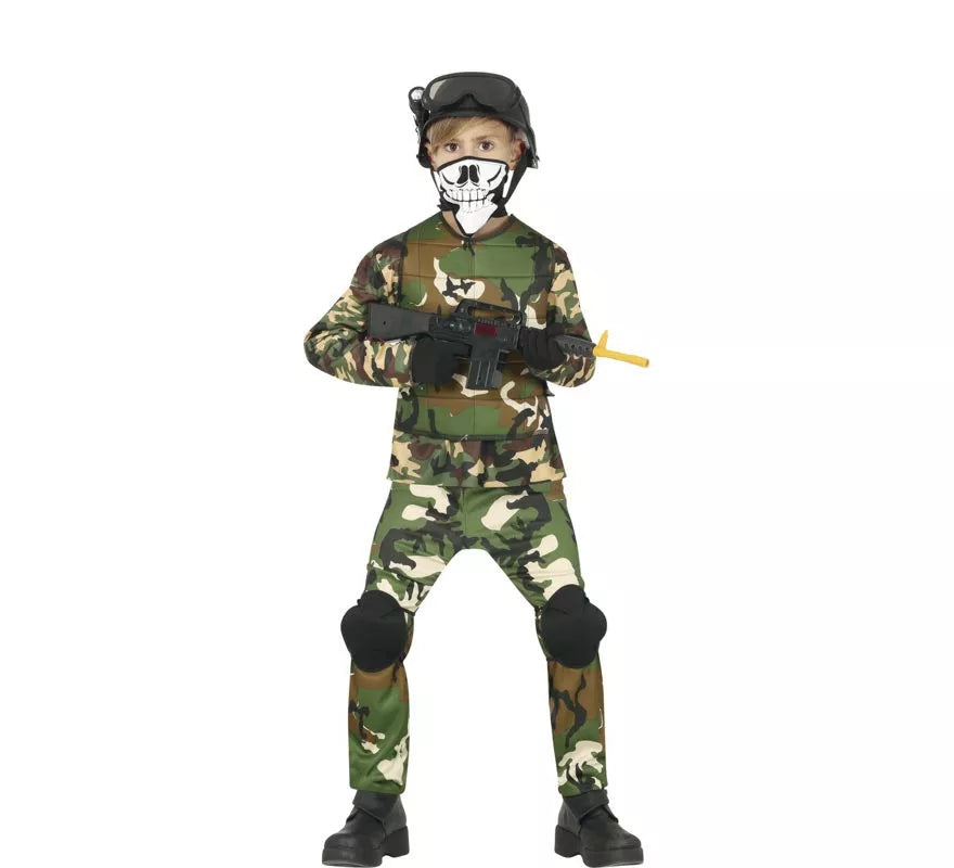 Disfraz de Militar de Élite para niños