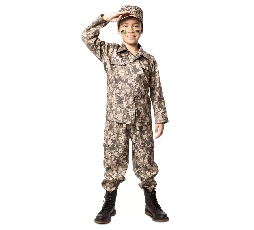 Translation missing: en.Disfraz de Militar para niños