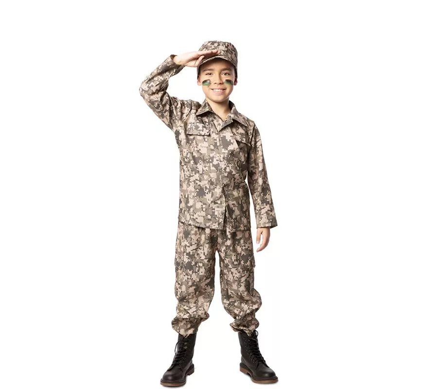 Disfraz de Militar para niños