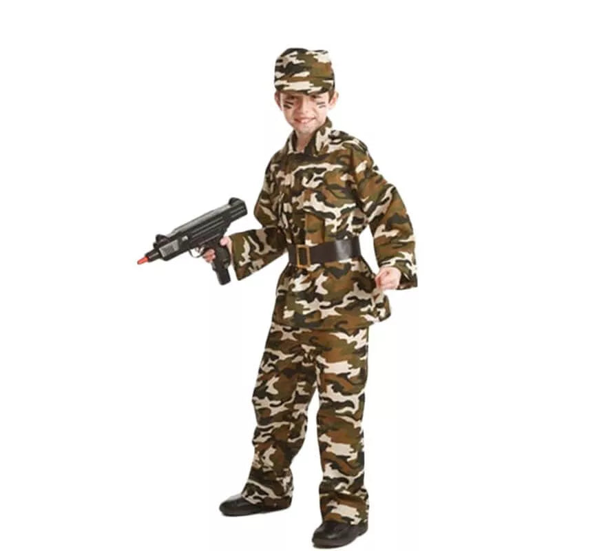 Disfraz de Militar para niños