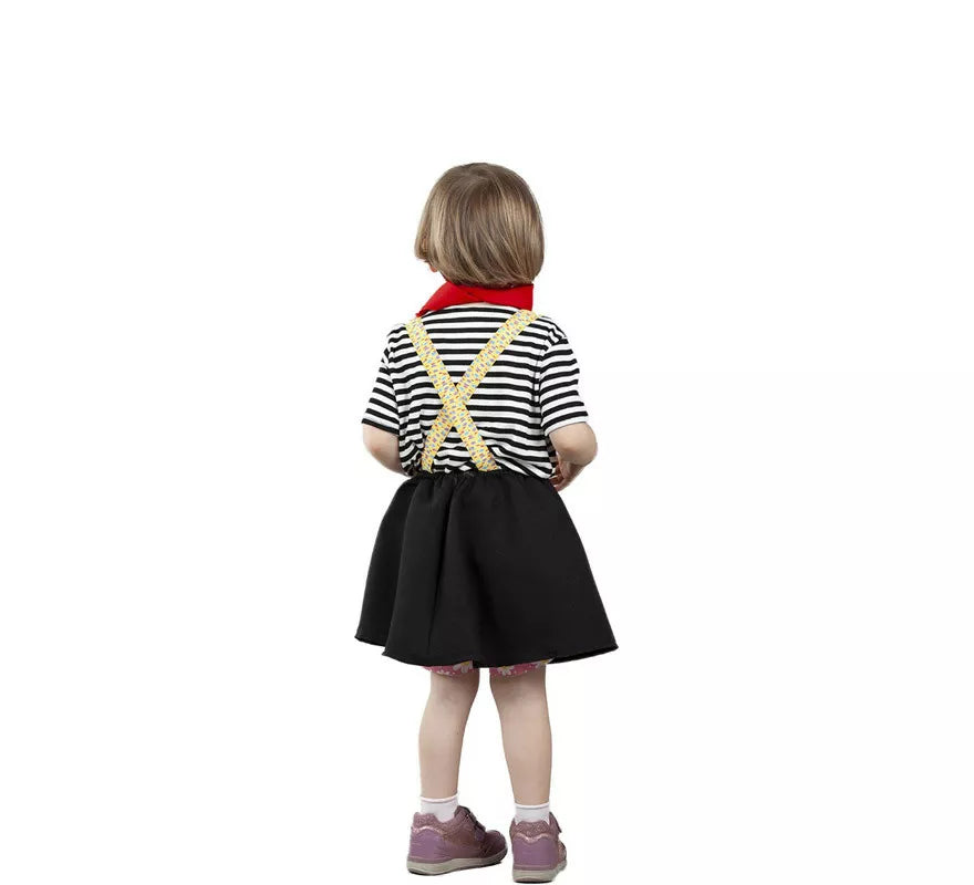 Disfraz de Mimo para bebé y niña
