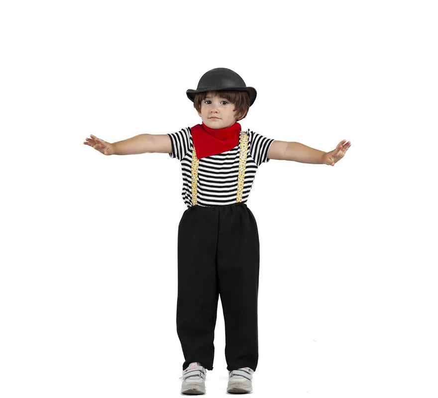 Disfraz de Mimo para bebé y niño