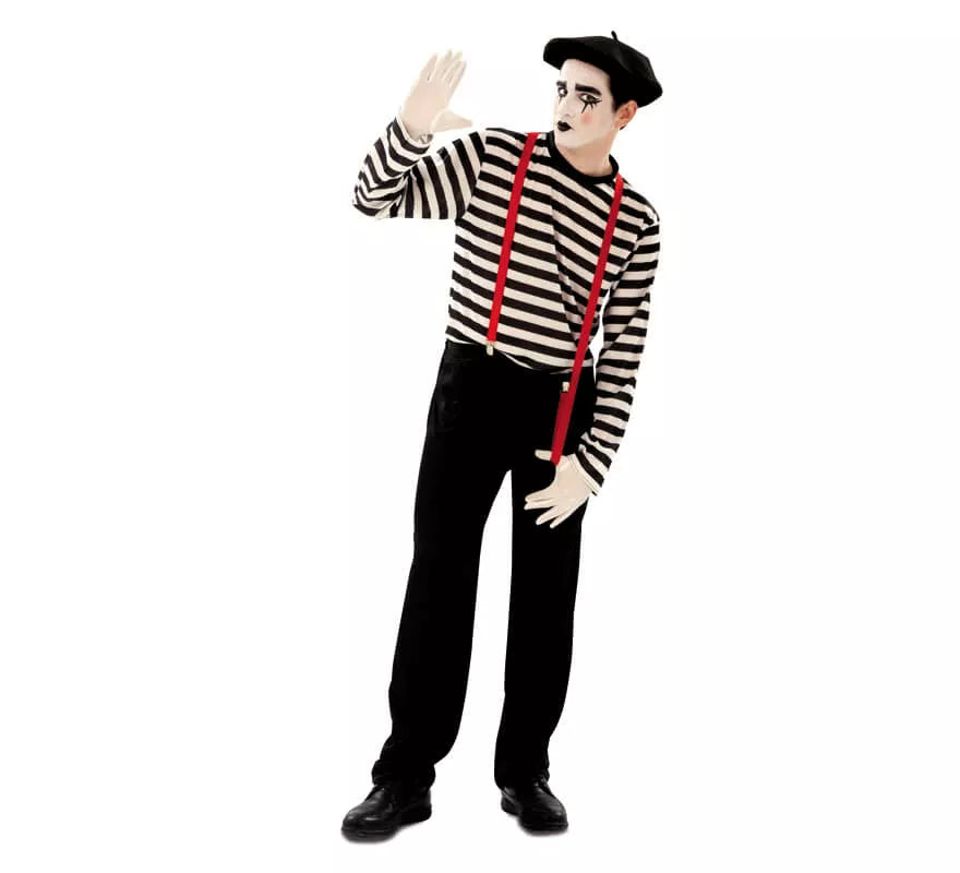 Disfraz de Mimo para Hombre talla M-L