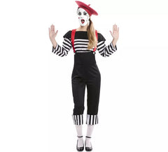 Mime costume for women