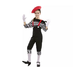 Mime costume for girl
