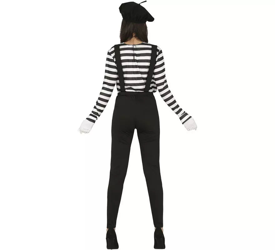 Translation missing: en.Disfraz de Mimo Parisino para mujer