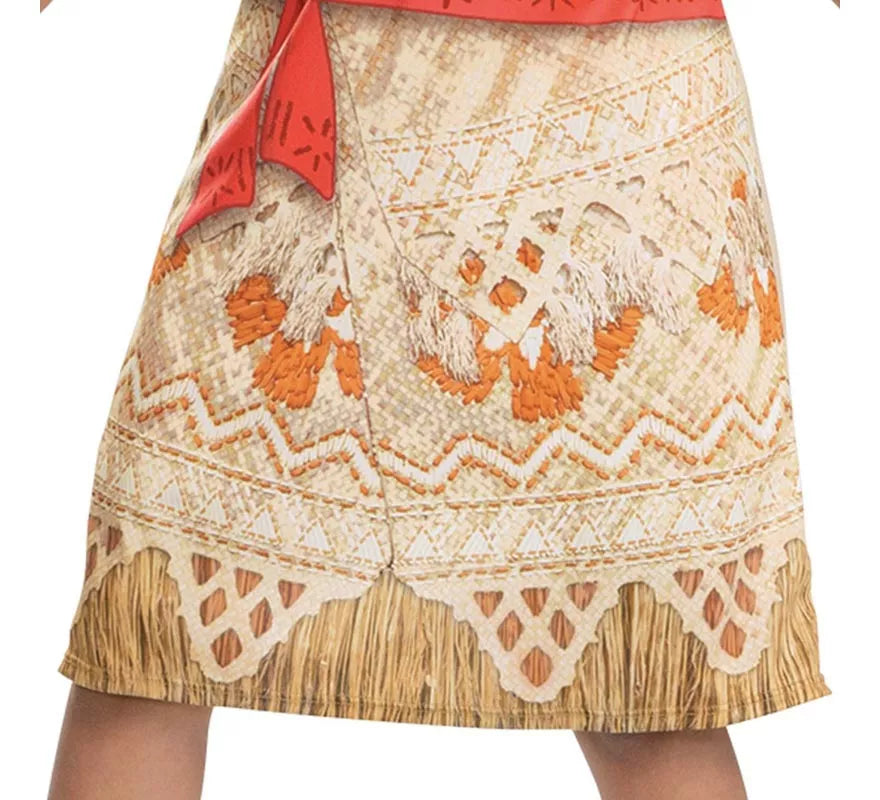 Translation missing: en.Disfraz de Moana Vaiana básico plus para niña