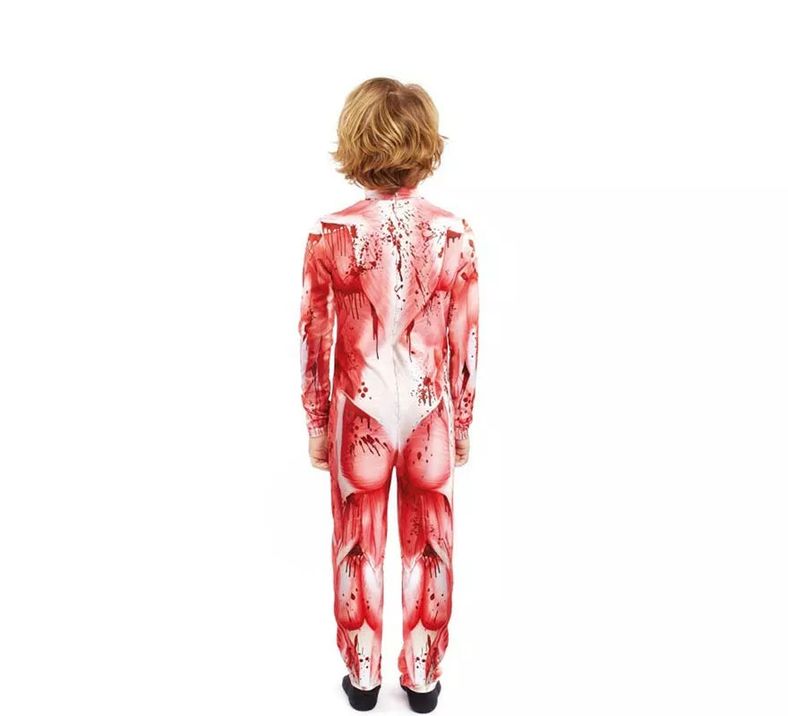 Disfraz de Modelo Anatómico con Músculos para niño y adolescente