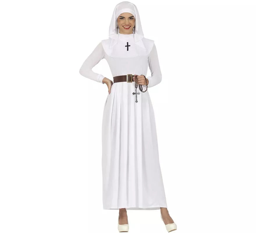 Translation missing: en.Disfraz de Monja blanca para mujer