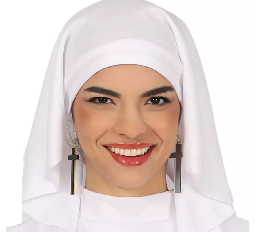 Translation missing: en.Disfraz de Monja blanca para mujer