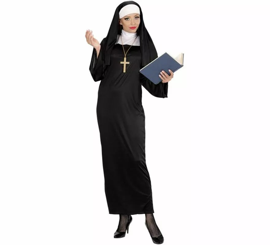 Translation missing: en.Disfraz de Monja Clásica para mujer