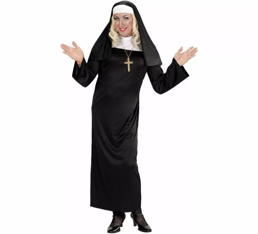 Disfraz de Monja Clásica para mujer