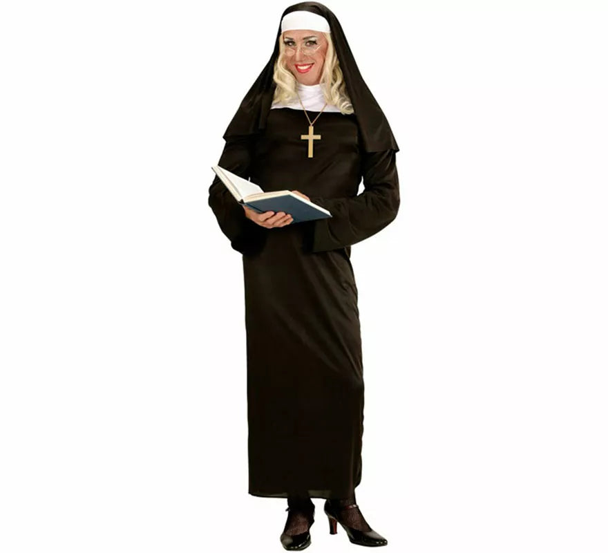 Disfraz de Monja Clásica para mujer