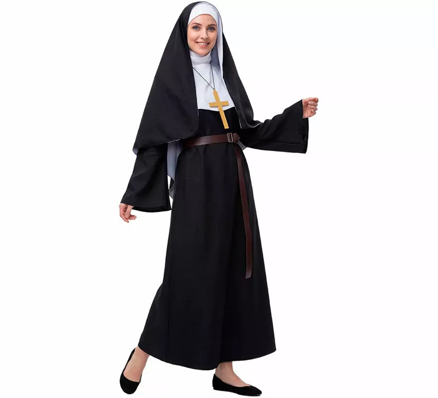 Translation missing: en.Disfraz de Monja Devota para mujer