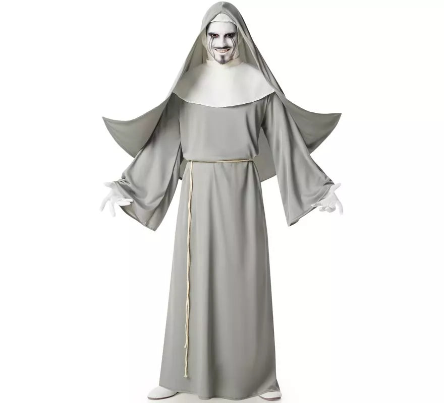 Translation missing: en.Disfraz de Monja gris para hombre