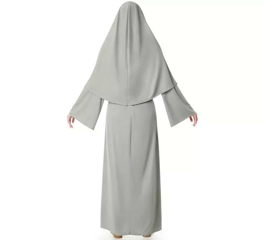 Disfraz de Monja gris para mujer