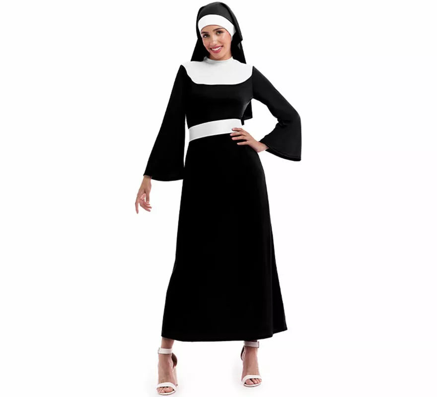 Translation missing: en.Disfraz de Monja negra para mujer