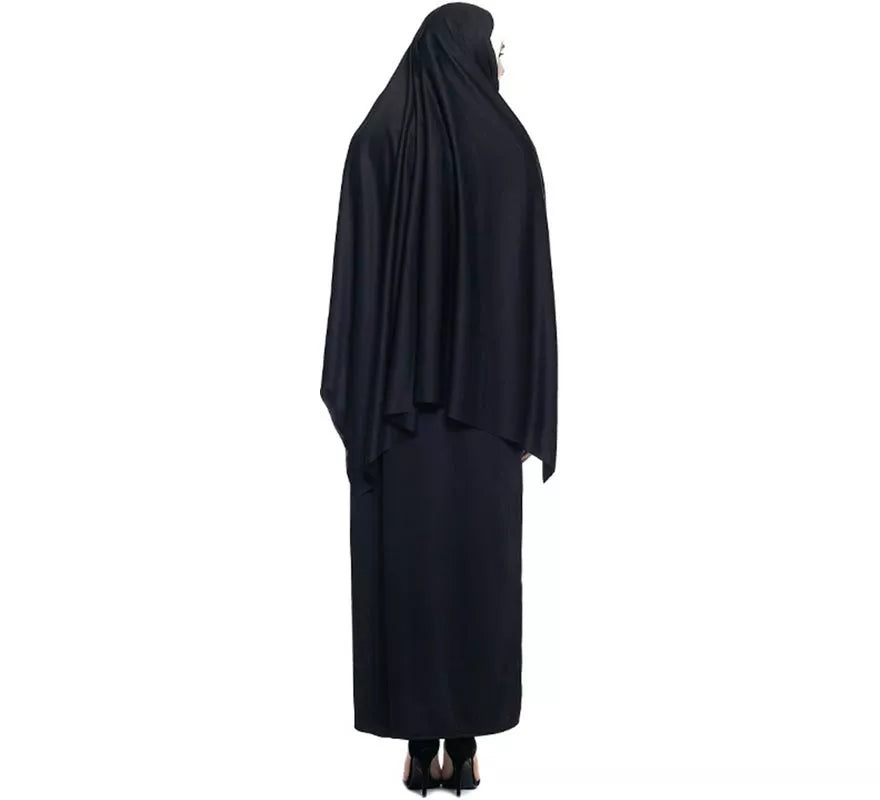 Disfraz de Monja Negro para mujer