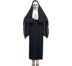 Black Nun Costume for Women