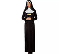 Disfraz de Monja negro para mujer