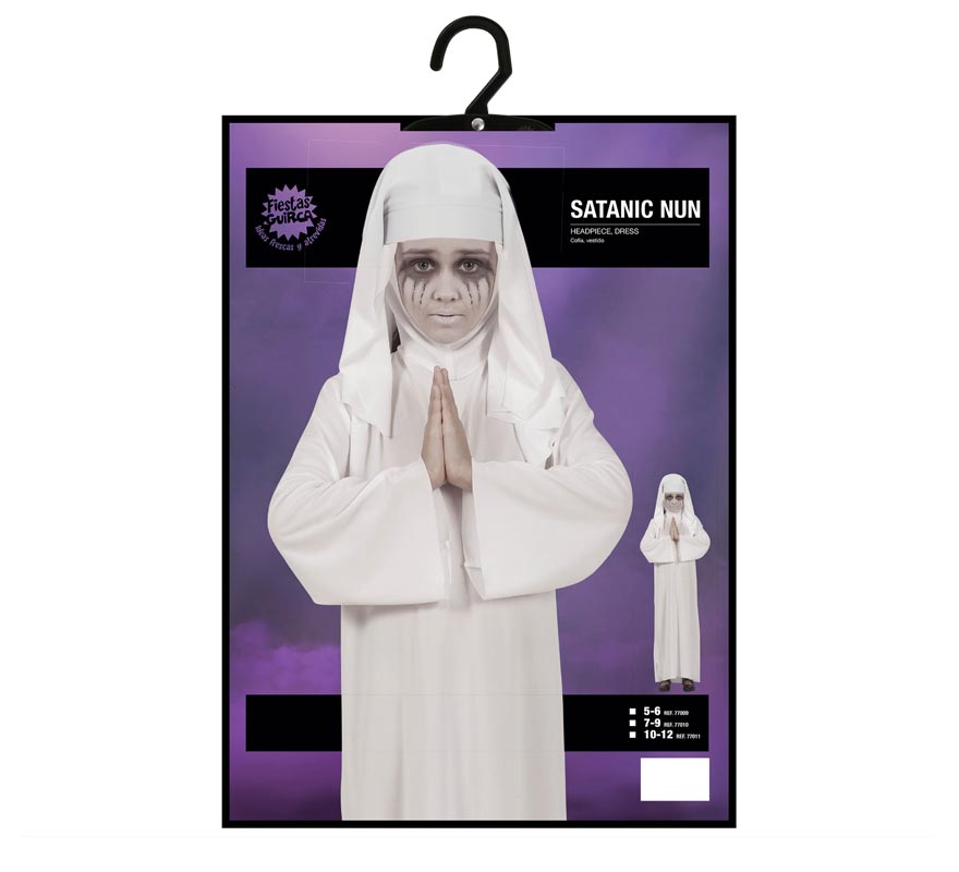 Translation missing: en.Disfraz de Monja Satánica para niña