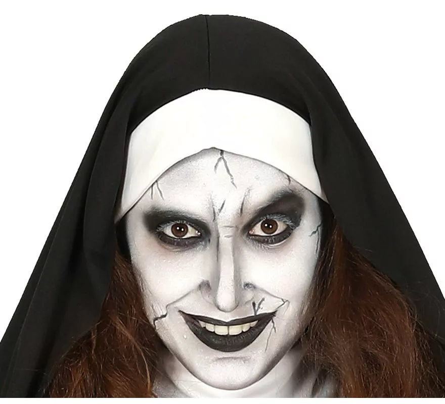 Disfraz de Monja Zombie para mujer