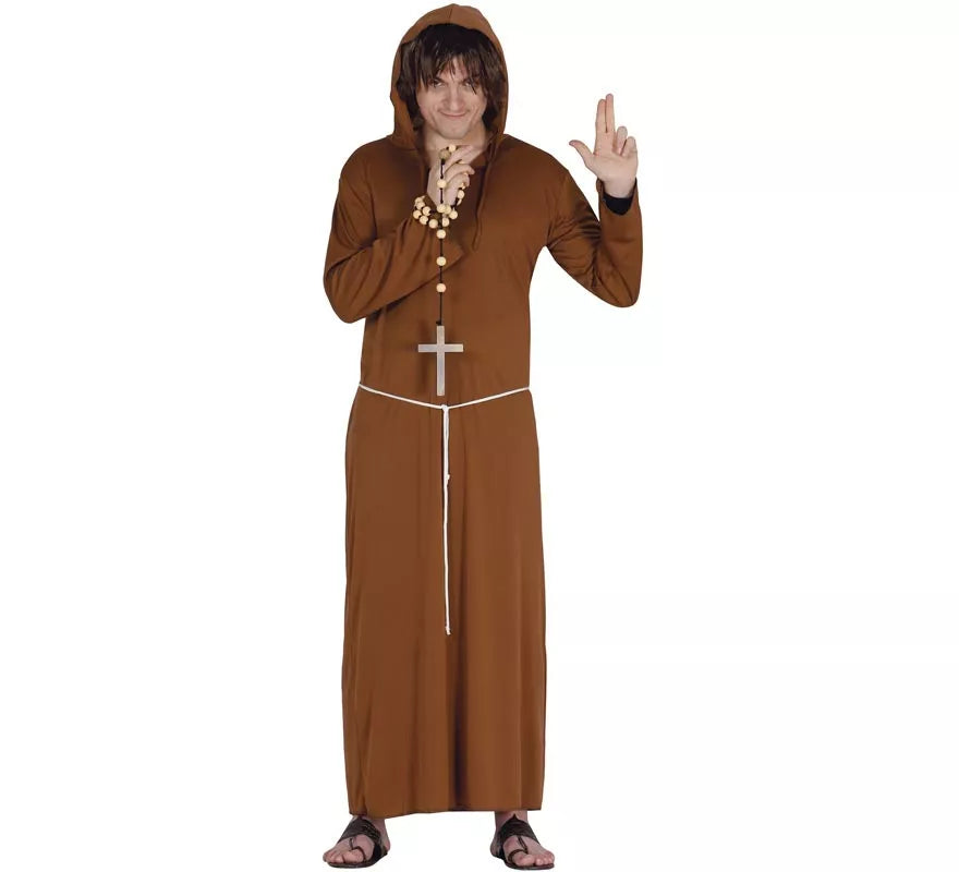 Disfraz de Monje Fraile para hombre