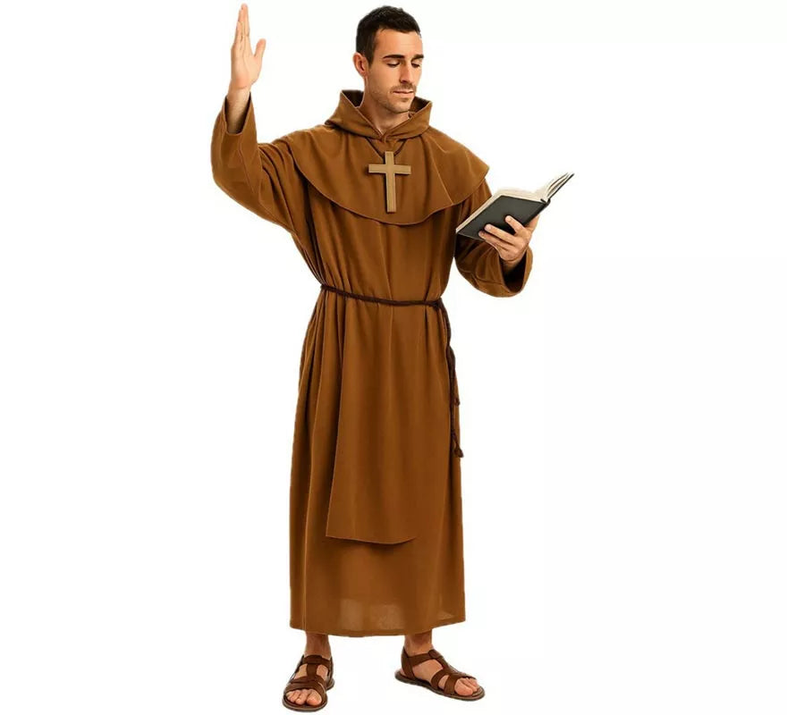 Translation missing: en.Disfraz de Monje Franciscano para hombre
