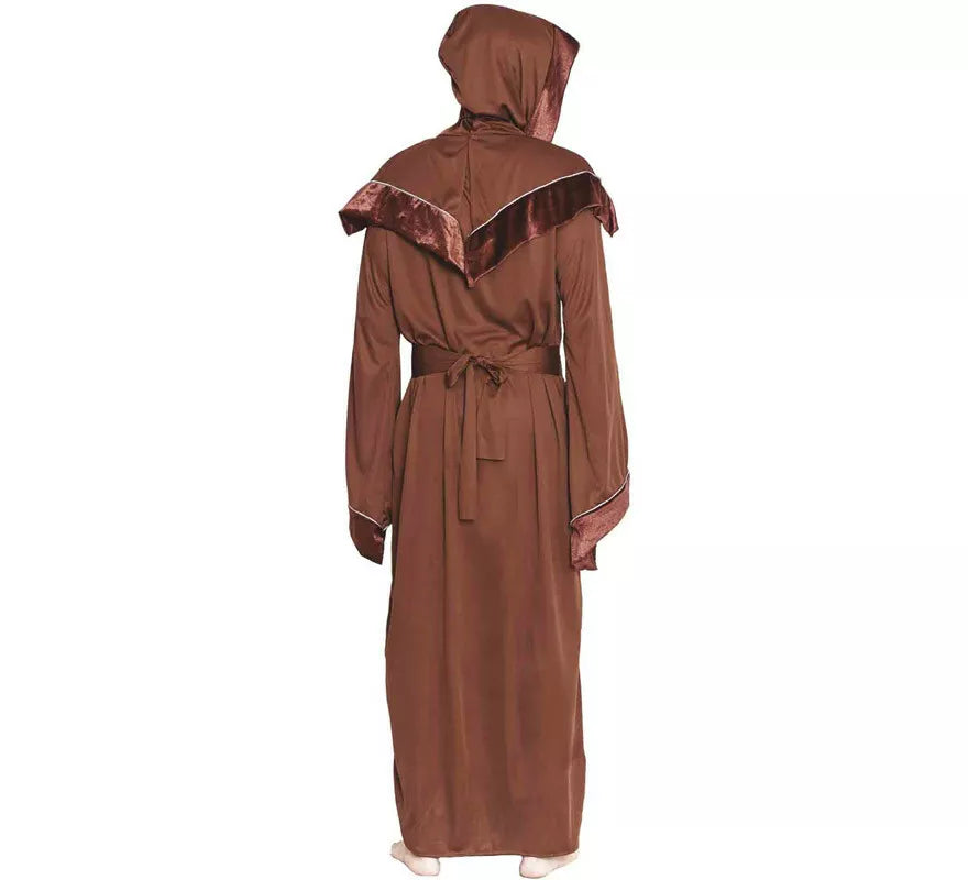 Disfraz de Monje marrón para hombre
