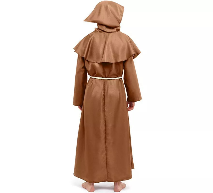 Disfraz de Monje marrón para hombre