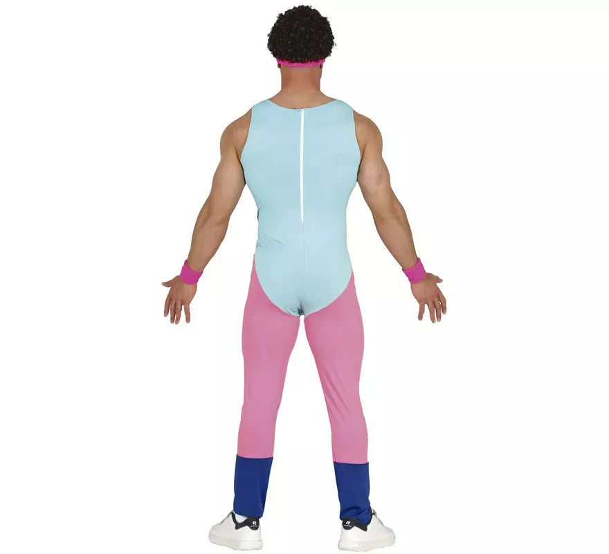 Disfraz de Mono de Estiramiento de Gimnasta para hombre